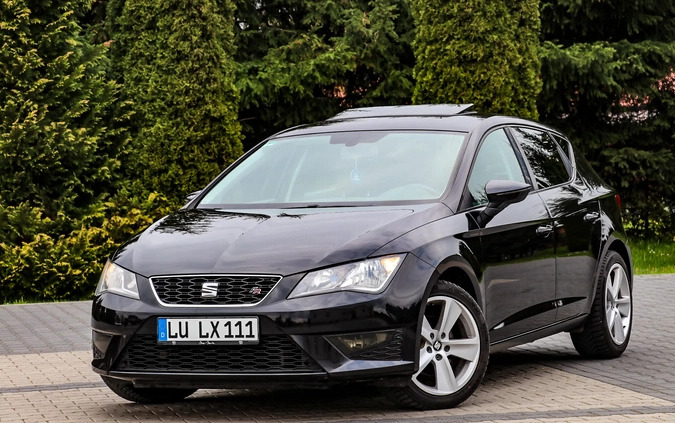 Seat Leon cena 38900 przebieg: 225822, rok produkcji 2014 z Różan małe 781